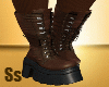 BRWN FALL BOOTS SS