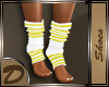 (D)Striped Yel Socks