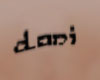 Dani Name Tattoo