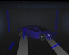 Blue Car Garage