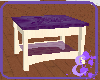 (e)purplefairy end table