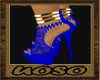 Blue Golden Heels