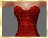 Juwel Red Glossy Dress