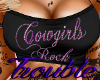 Cami Tank Cowgirls Rock