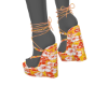 vM. Summer Floral Shoes