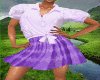 {CL}Purple Teatime Dress