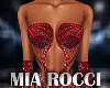 Arian red Pageant Gown