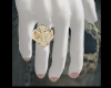 Cross 10k Gold Ring