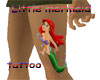 little mermaid tattoo
