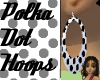 Polka Dot Retro Hoops