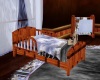 ~S~ b/wolf toddler bed