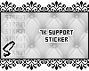 - 7k Support Sticker!