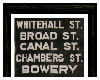 2 - N.Y. STREET SIGNS