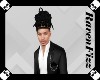 Black Big Bun Locs