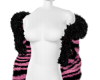 zebra fur coat<3