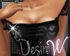 *W* Desire Black Dress