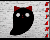 Black-Red Ghost Kitty