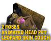 Headpet Leopard Couch