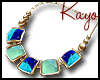 *0123* Blue Jewelry Set