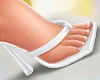 Lola White Sandals