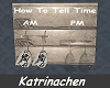 CR How To Tell Time