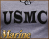 M| USMC PT Shirt Grey
