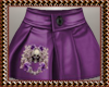 Purple Skull Skirt