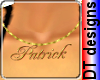 Patrick gold necklace f