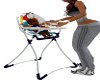 HDL Baby in Highchair Bl