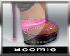 *B* Black Pink sexy heel