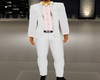 Suit Vest White Elegant