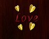 love n golden hearts