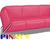 Pink Contemporary Sofa
