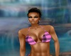 @Ace@Pink Plaid Bikini 