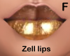 golden Zell lips V5