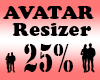 Avatar Scaler 25% / F