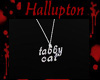 tabbycat necklace