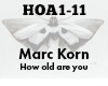 Marc Korn How old are yo