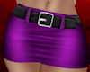 Bea Purple Mini Skirt