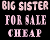 Mad at sister-trg sign