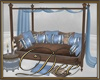 Blue Canopy Bed