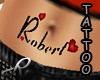 Robert Belly Tattoo