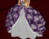 Purple Floral Gown V3