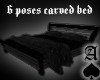 [AQS]LII 6P carved Bed