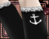 Sailor Lolita Sock Black