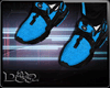 D- Blue Shoes