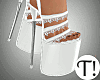 T! Mona White Heels