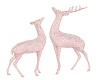 MJ-Pink Deer Christmas