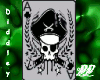 pirate skull card