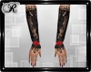Chic Lace Gloves-Red